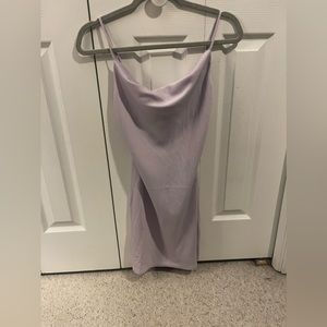 urban outfitters purple cowl neck dress xs